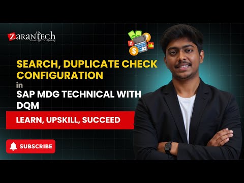 MDG Basics and Architecture Overview in SAP MDG Technical with DQM ZaranTech