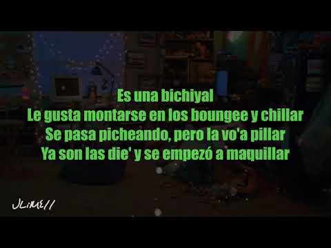 Bad Bunny x Yaviah - Bichiyal (Letra) 4k