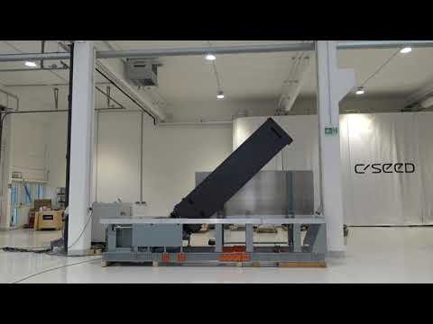 Outdoor C SEED HLR 201 TV - Factory Test in C SEED's production facility in Vienna, Austria