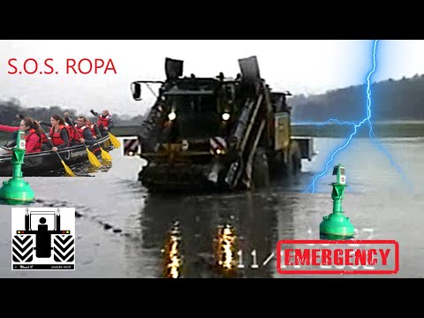 SOS ROPA Maus in Seenot  extreme conditions Rübenladen extrem  Hochwasser1998 2002