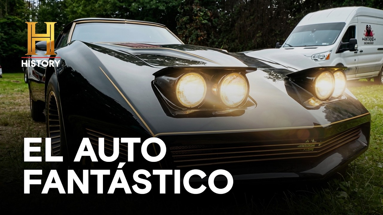 ¿El Batimóvil? El Corvette de oro de 24 quilates y doble turbo - Cazadores de Tesoros