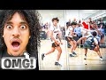 TK BROKE THIS KIDS ANKLES IN THIS INTENSE SEMI FINAL AAU GAME