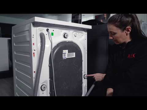 How To Remove Washing Machine Transit Bolts | AEG