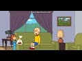 Caillou Gets Rosie Sick Grounded