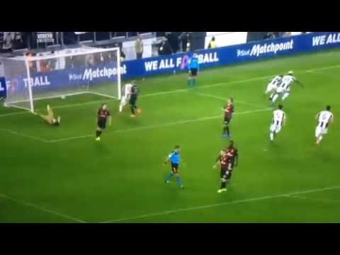 GOAL (PENALTY) PAULO DYBALA VS AC MILAN 10/03/2017 | Serie A
