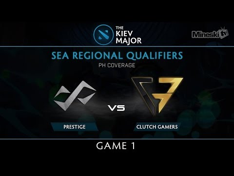 Prestige vs Clutch Gamers | Kiev Major Regional Qualifier | Group Stage | Best of 1 | Game 1