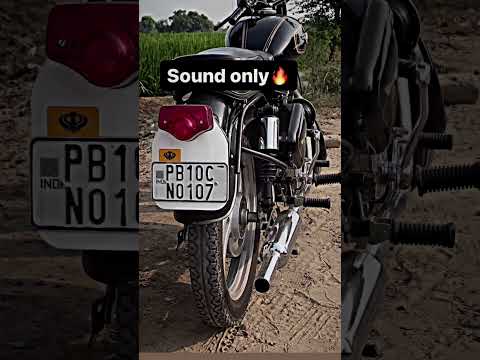 😎Royal Enfield 😎 bullet PB number only sounds good👍 ok 👌report #shorts #video #