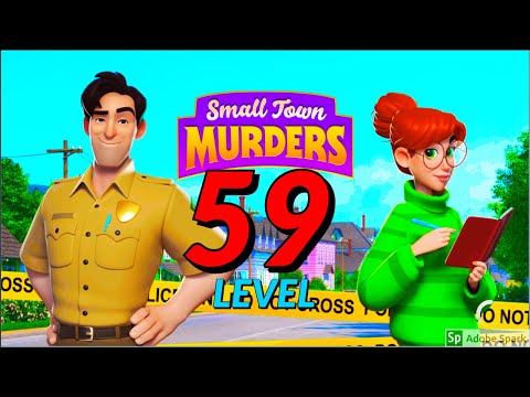 Small Town Murders : Match 3 Crime Mystery Stories Level 59 gameplay android ios new best game