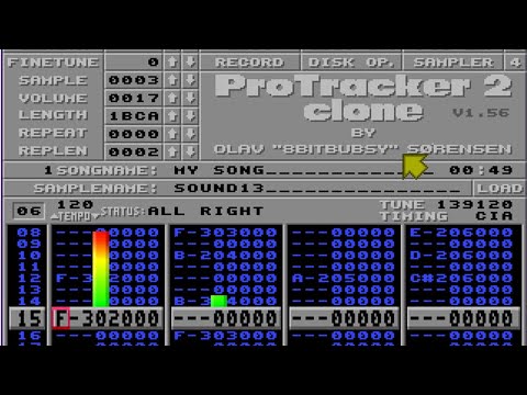 Back to Music Tracker with ProTracker 2 Clone !!!
