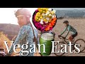 WHAT I EAT IN A DAY TO RIDE STRONG HEALTHY VEGAN