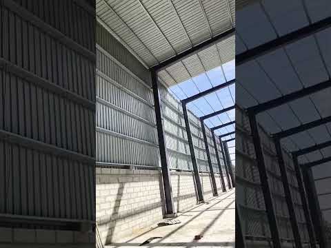 Pre-Engineered Building (PEB) Structural Framework Demonstration
