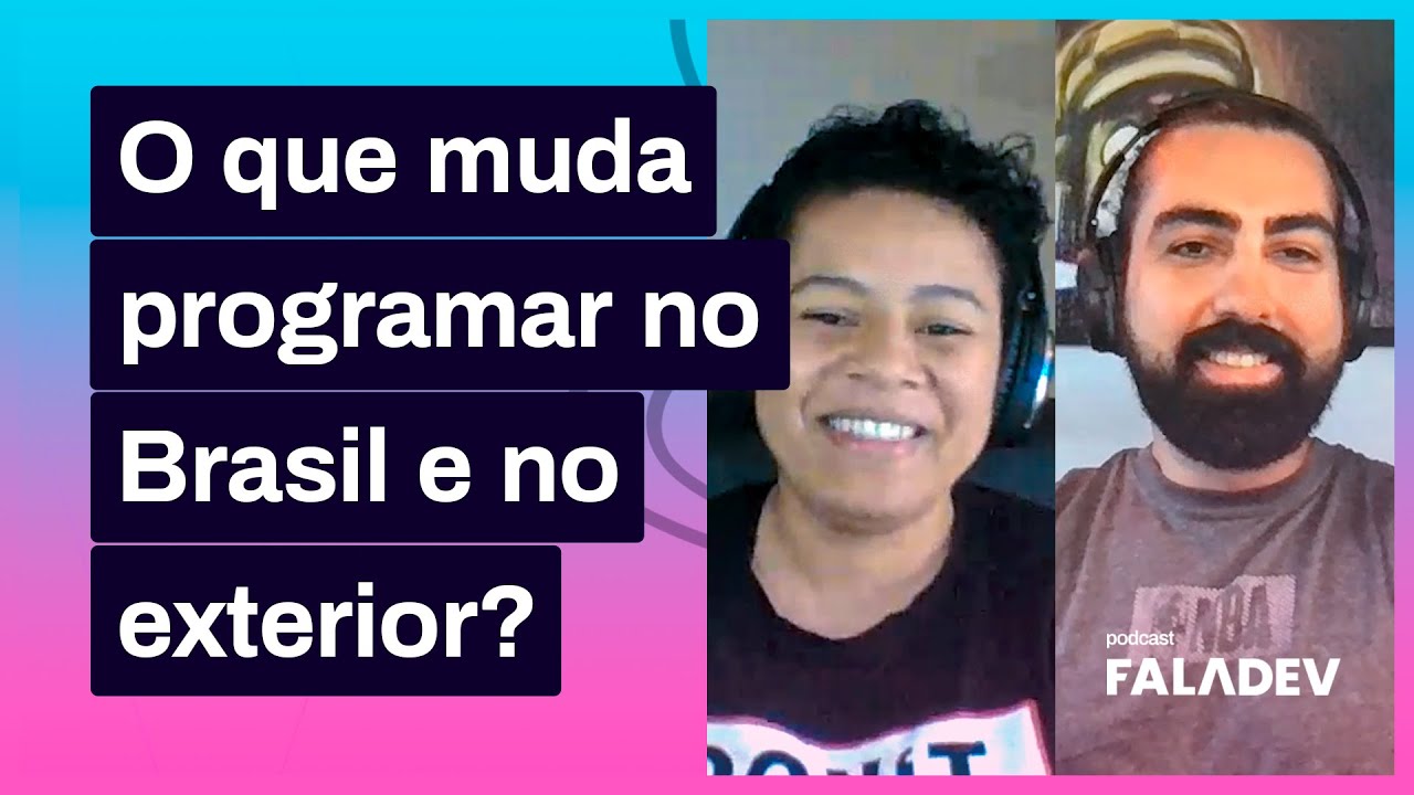 Programação internacional no portfólio tech - Faladev #40