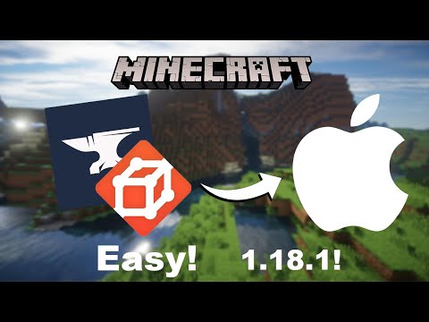 Andrew_Games413 - HOW TO INSTALL WORLD EDIT+FORGE FOR MINECRAFT 1.18.1 ON MAC! | Tutorial