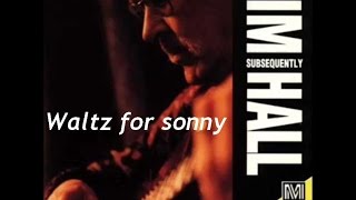 Waltz for Sonny (Toots Thielemans)