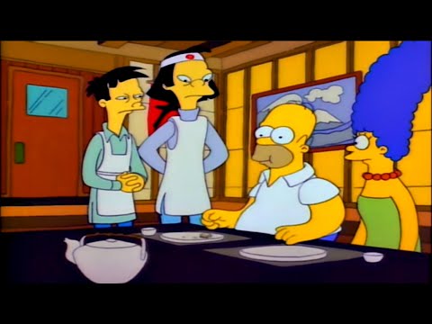 The Simpsons: Homer Eats a Poisonous Blowfish