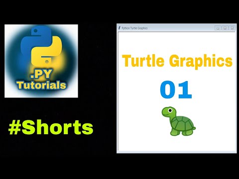 Python Turtle Graphics Awesome Code Dotcode Tutorials 1