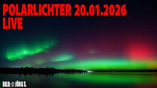 Polarlichter Deutschland - 20.01.2026 - Live