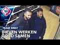 Mannen stelen zonnebril en horloge uit vitrinekast - Team West