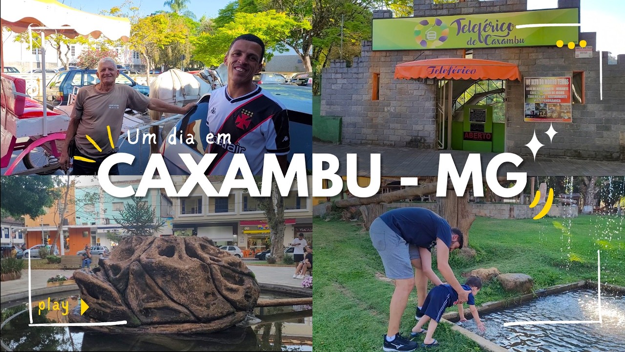 Um dia em Caxambu MG - Nosso primeiro dia de viagem com destino a São Paulo (VLOG)
