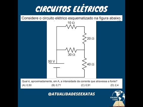 CESGRANRIO - PETROBRAS - 2012 - TÉCNICO DE OPERAÇÃO - CIRCUITOS ELÉTRICOS
