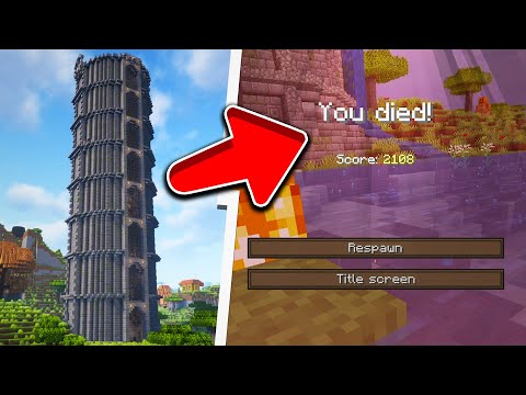 Unbelievable Treasure Found in Minecraft Tower!