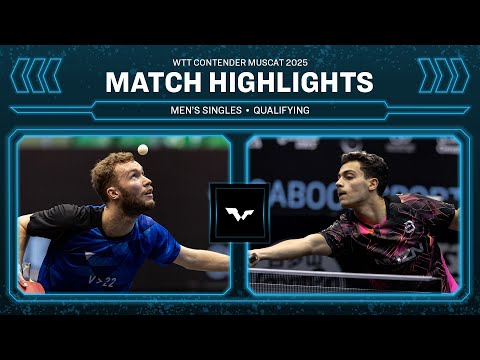 Vincent Picard vs Alexis Kouraichi | MS Qual | WTT Contender Muscat 2025