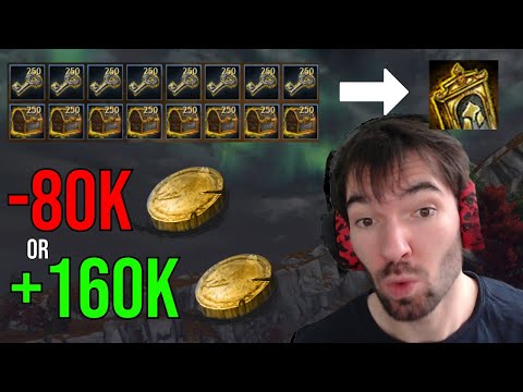 Calculating The Value Of Opening 2000 Black Lion Chests in GW2!