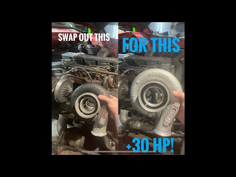 LARGEST STOCK TURBO UPGRADE FOR THE 12 VALVE CUMMINS!!!