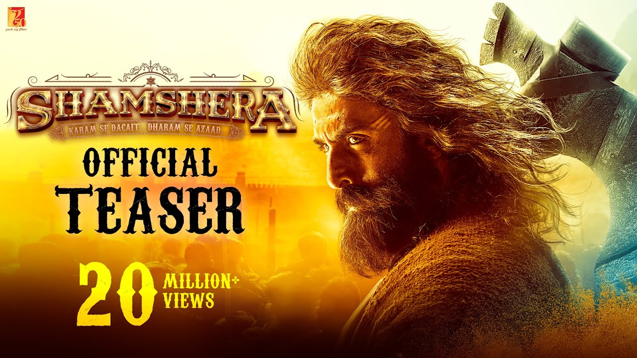 Shamshera Official Trailer