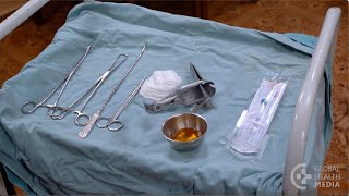 Setting up for an IUD Insertion (Health Workers) - Family Planning Series