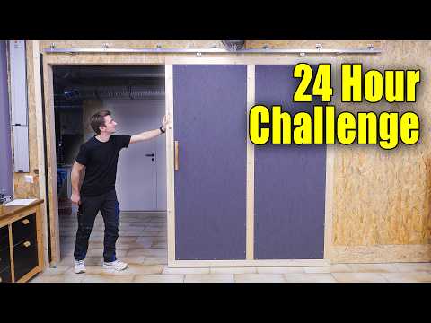 Can I Build a Sliding Workshop Door in 24 Hours???