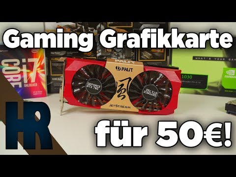 50€ Gaming Grafikkarte Test | Gebrauchte GTX 760 2017 | Playerunknowns Battlegrounds GTA Battlefield