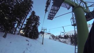 preview picture of video 'Ski Mont Dore 2014'