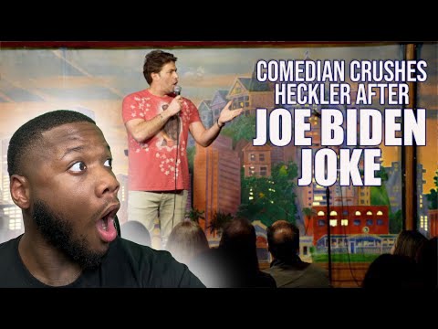 Comedian CRUSHES Heckler After Joe Biden Joke