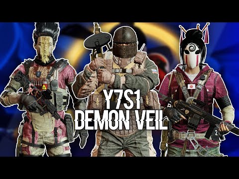 Y7S1 Demon Veil Upcoming New BUNDLES - Uniforms & Headgears - Rainbow Six Siege Year 7