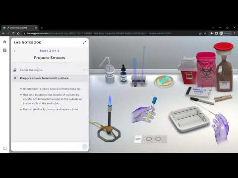 Pearson Interactive Labs | Smear Prep