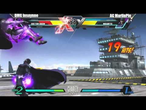 UMVC3 DMG Insaynne vs AG MarlinPie - Charity Fights Tournament