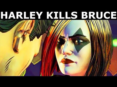 Harley Quinn Kills Bruce Wayne - Villain Path - BATMAN Season 2 The Enemy Within Episode 5
