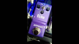 Video thumbnail for Ammoon Echo Delay Nano pedal by Nchit Guitaro Rumputlautband