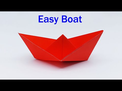 How To Make a Paper Boat - Easy Boat Making Tutorial