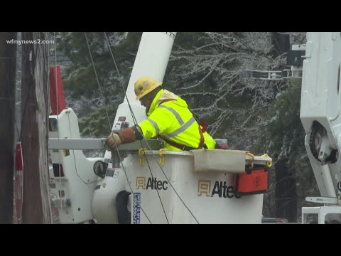 Thousands of people still without power in the Triad