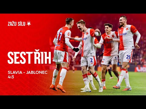 HIGHLIGHTS | Slavia - Jablonec 4:3 | 19. kolo Chance Ligy