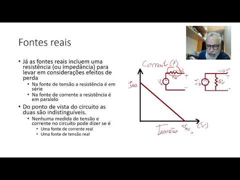 Sobre fontes de corrente e de tensão