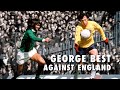 When George Best Humiliated Gordon Banks | George Best vs England | 15/05/1971