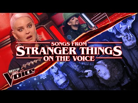 SAVE yourself from VECNA & the UPSIDE DOWN with these songs on The Voice | Top 10