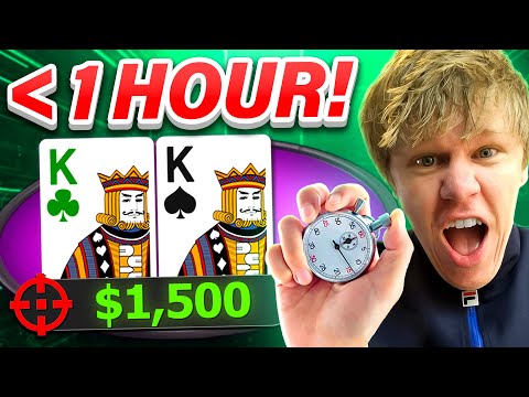 Winning THE FASTEST Bounty Poker Tournament on @PokerStars!