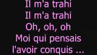 Il m'a trahie Music Video