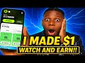 I Made 1 Just Watching Videos Earn Money Watching Videos 2025