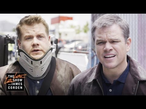 'Jason Bourne' Stunt Double w/ Matt Damon