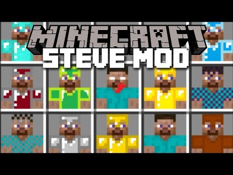 Minecraft STEVE MOD / SURVIVE THE EVIL HEROBRINE STEVE!! Minecraft